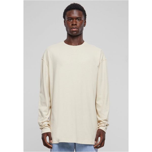 Urban Classics Oversized Open Edge Longsleeve sand