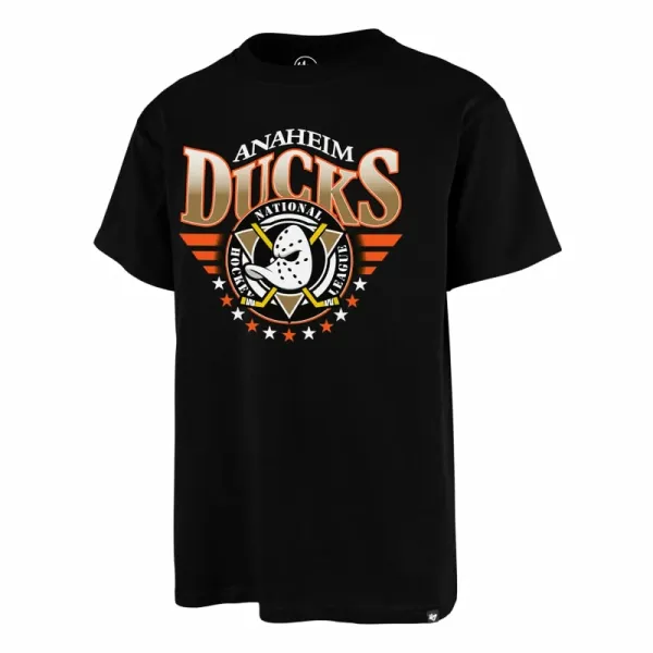 47 Brand Pánské tričko 47 Brand  NHL Anaheim Ducks ECHO Tee