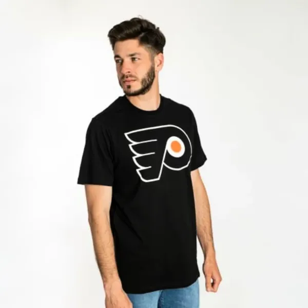 47 Brand Pánské tričko 47 Brand  NHL Philadelphia Flyers Imprint ’47 Echo Tee