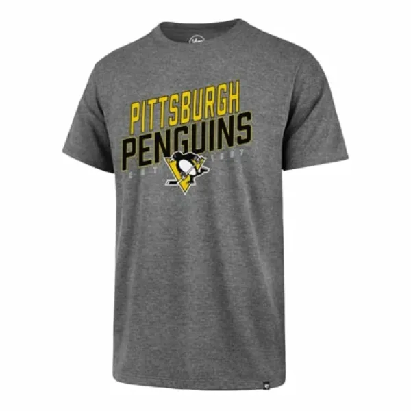 47 Brand Pánské tričko 47 Brand  NHL Pittsburgh Penguins ’47 Echo Tee