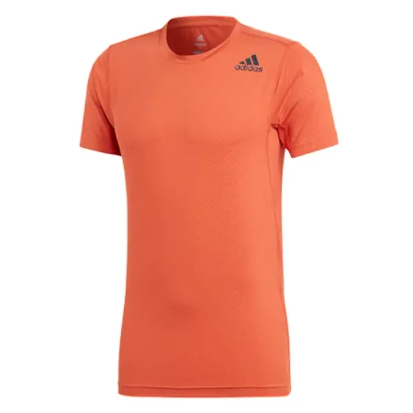 Adidas Pánské tričko adidas FreeLift Fitted oranžové, L