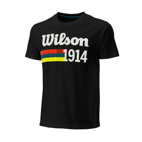 Wilson Pánské tričko Wilson  Script ´14 Tech Tee Black