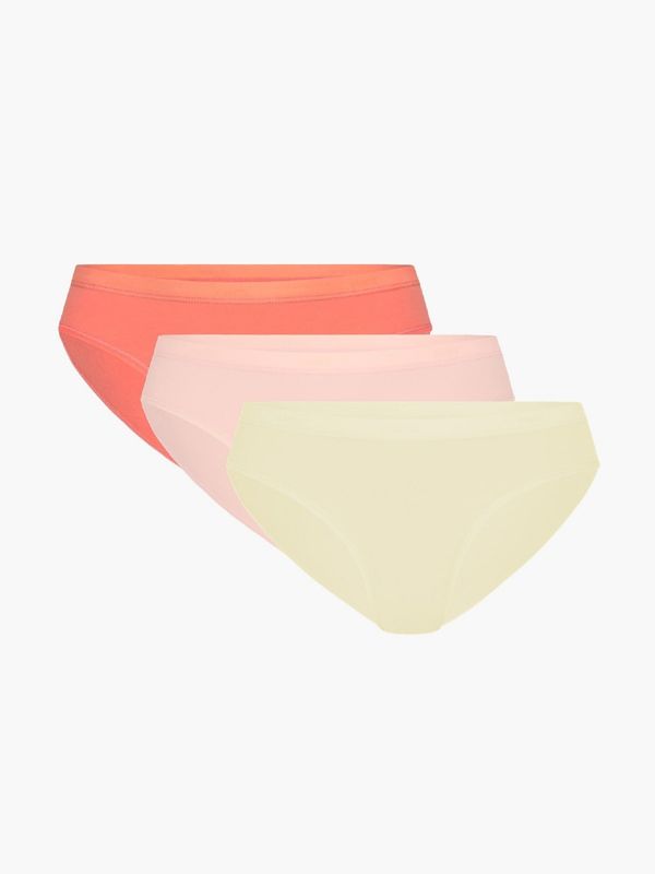 Atlantic Panties Atlantic 3LP-196 A'3 S-2XL ecru-coral-pink 001