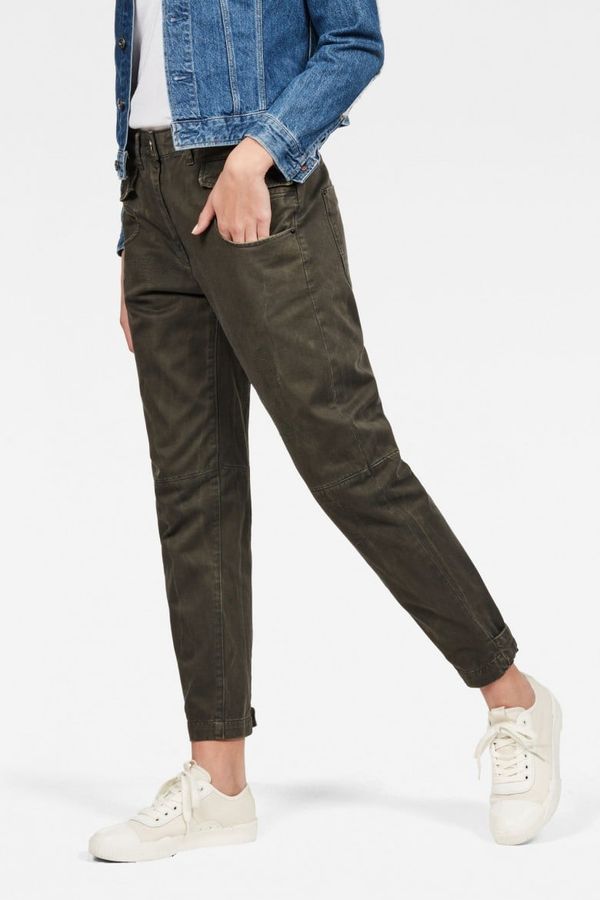 G Star Pants - G-STAR Army radar mid bf wmn brownish green