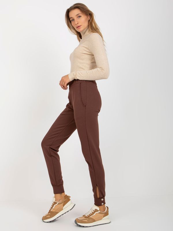 Och Bella Pants-TW-SP-BL-1002.06X-brown