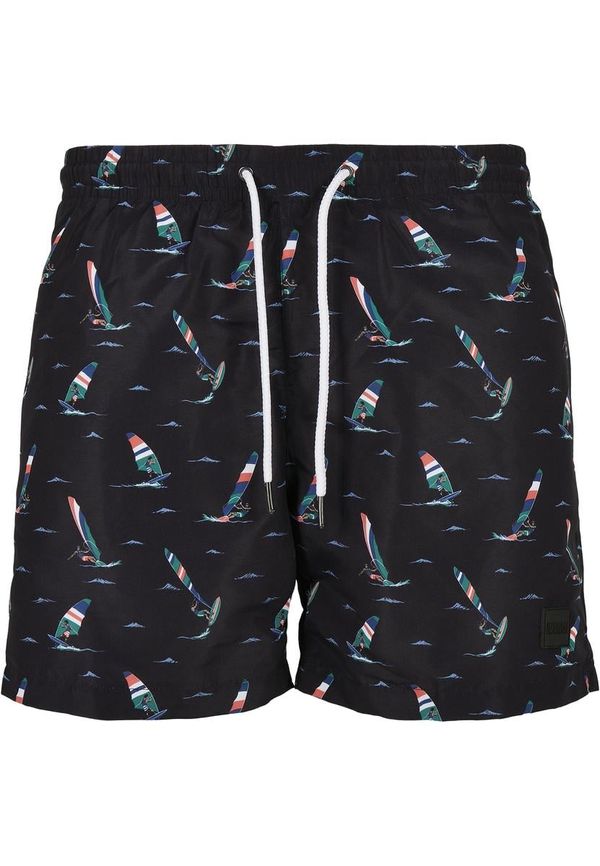 Urban Classics Pattern Swim Shorts Surf aop