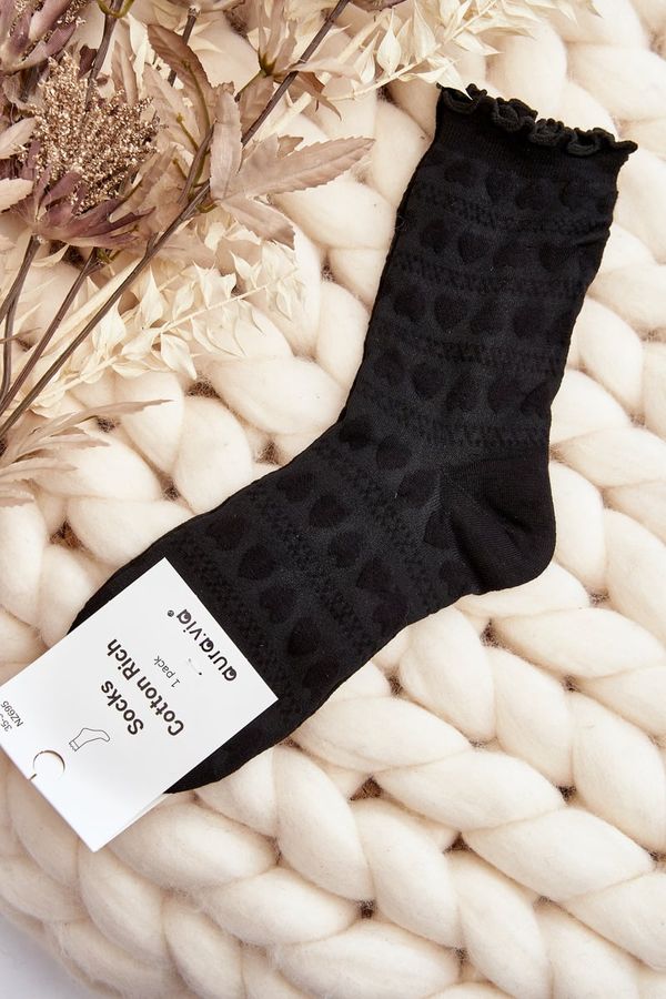 Kesi Patterned women's socks black