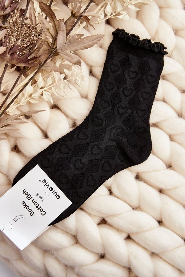 Kesi Patterned women's socks black