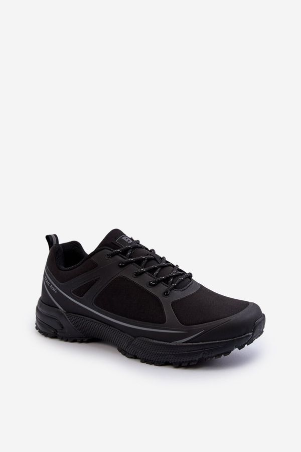 PE1 PE1 Men's Black Trekking Sports Shoes Menesio