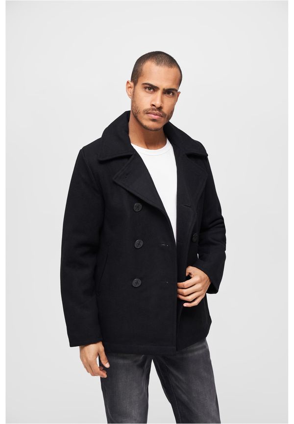 Brandit Pea Coat Black