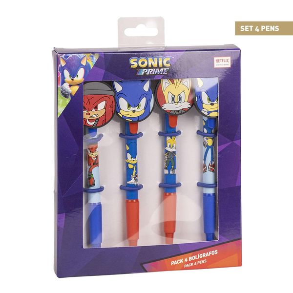 SONIC PRIME PEN PACK X4 SONIC PRIME