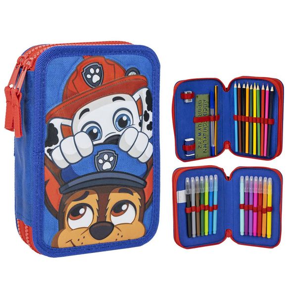 Paw Patrol PENCIL CASE WITH ACCESSORIES PAW PATROL