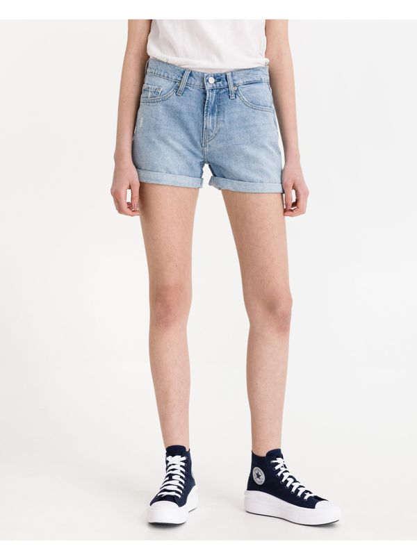 Pepe Jeans Pepe Jeans Mable Blue Denim Shorts - Women