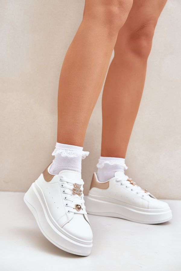 PG2 PG2 Women's sneakers with rings white Bralinea