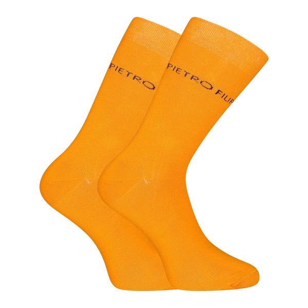 Pietro Filipi Pietro Filipi High Bamboo Orange Socks