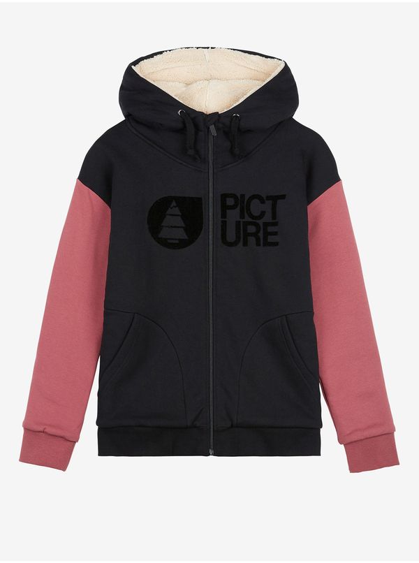 Picture Pink-black women's hoodie Picture - Women's