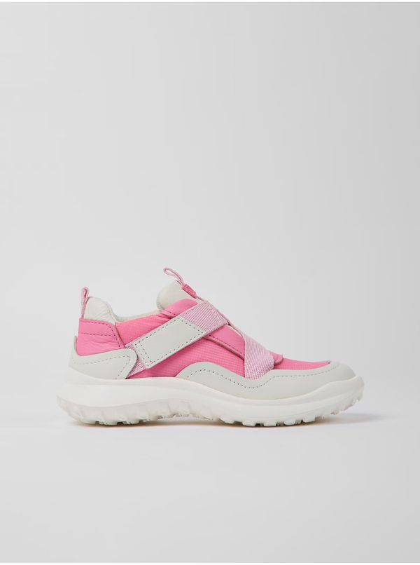 Camper Pink Girls Leather Sneakers Camper - Girls