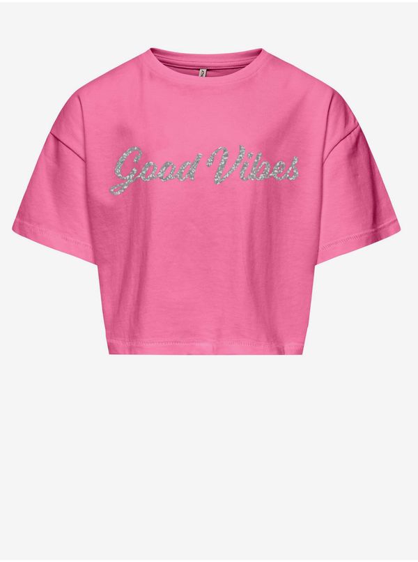 Only Pink girls' T-shirt ONLY Livia - Girls