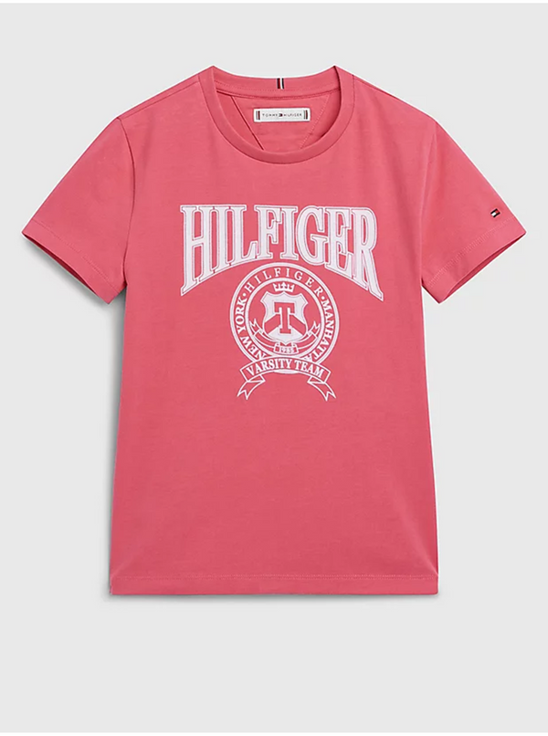 Tommy Hilfiger Pink Girls' T-Shirt Tommy Hilfiger - Girls