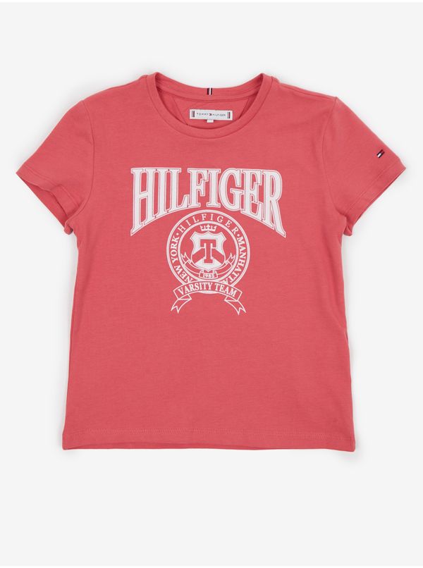 Tommy Hilfiger Pink Girls' T-Shirt Tommy Hilfiger - Girls