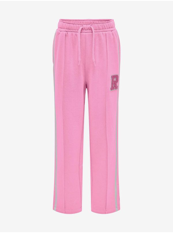 Only Pink girly sweatpants ONLY Selina - Girls