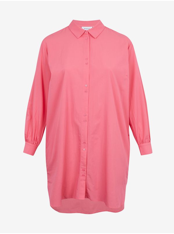 Fransa Pink Ladies Long Shirt Fransa - Women