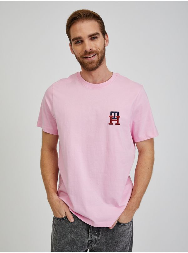 Tommy Hilfiger Pink Men's T-Shirt Tommy Hilfiger - Men