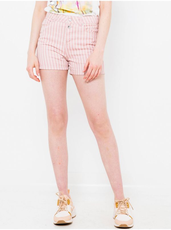 CAMAIEU Pink Striped Shorts CAMAIEU - Women
