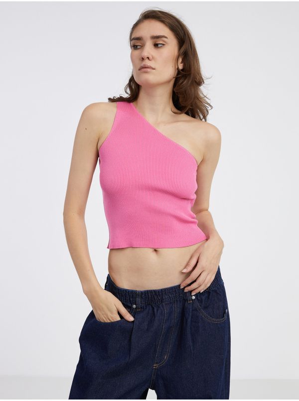 JDY Pink Womens Crop Top JDY Nanna - Women