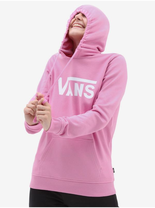 Vans Pink Womens Hoodie VANS Classic V - Women