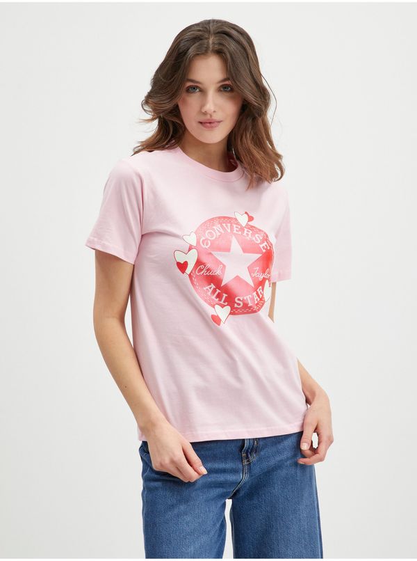 Converse Pink Women's T-Shirt Converse - Women
