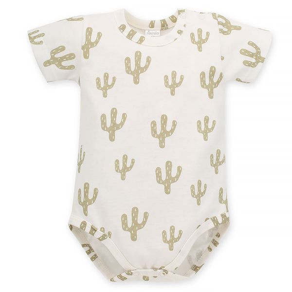 Pinokio Pinokio Kids's Free Soul Shortsleeve Buttoned Bodysuit