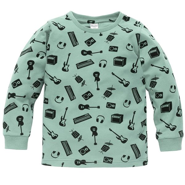 Pinokio Pinokio Kids's Let's Rock Longsleeve Blouse