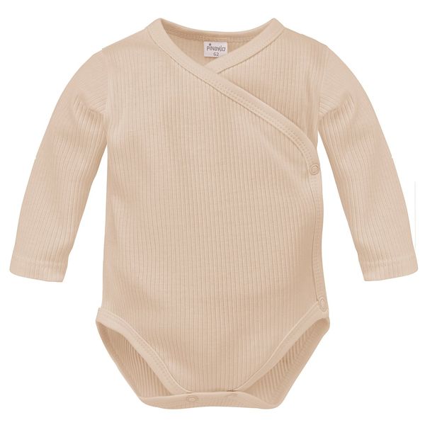 Pinokio Pinokio Kids's Lovely Day Beige Wrapped Bodysuit LS