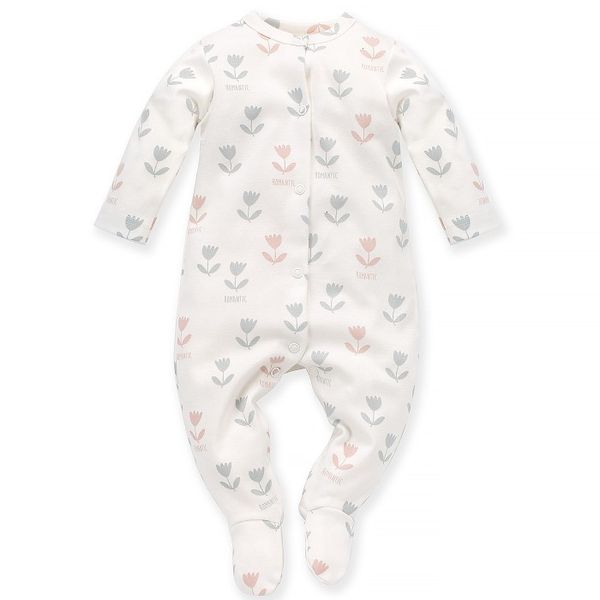 Pinokio Pinokio Kids's Romantic Overall Ecru/Print