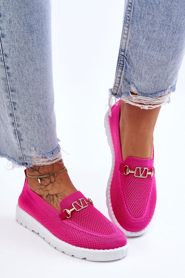 PM1 PM1 Women's Slip-On Sneakers With Embellishment Fuchsia Alena