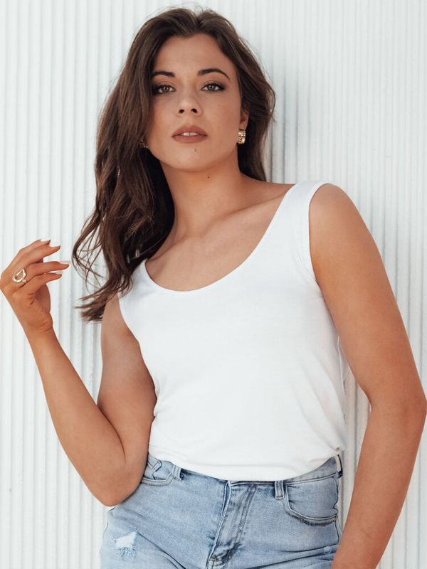 DStreet Podkoszulka damska AGNETHAS biała Dstreet