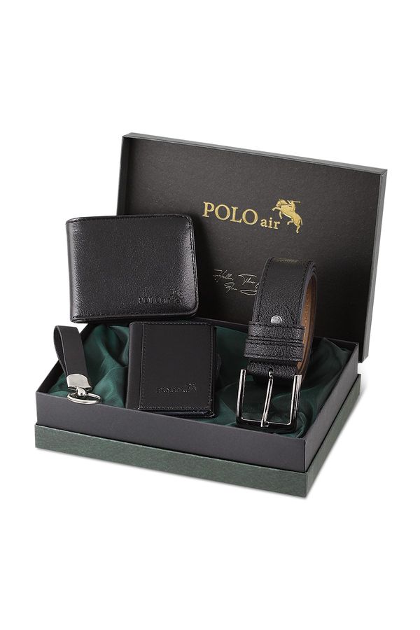 Polo Air Polo Air Wallet - Black - Plain