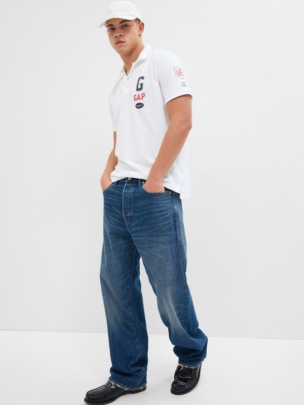 GAP Polo T-shirt with GAP logo - Men