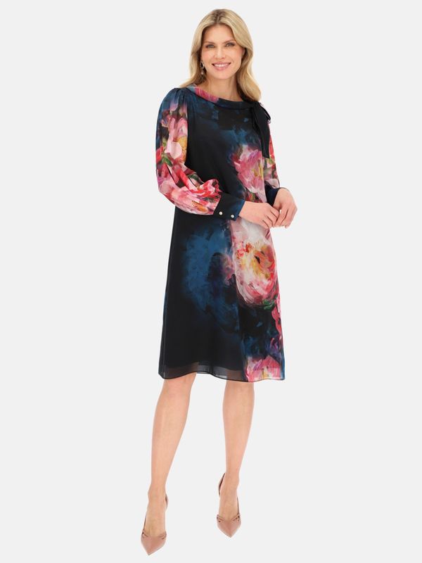 Potis & Verso Potis & Verso Woman's Dress Scarlett Navy Blue