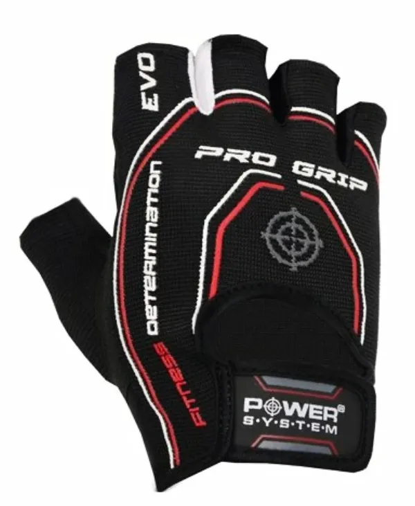 Power System Power System Fitness Rukavice Pro Grip Evo Černé XXL