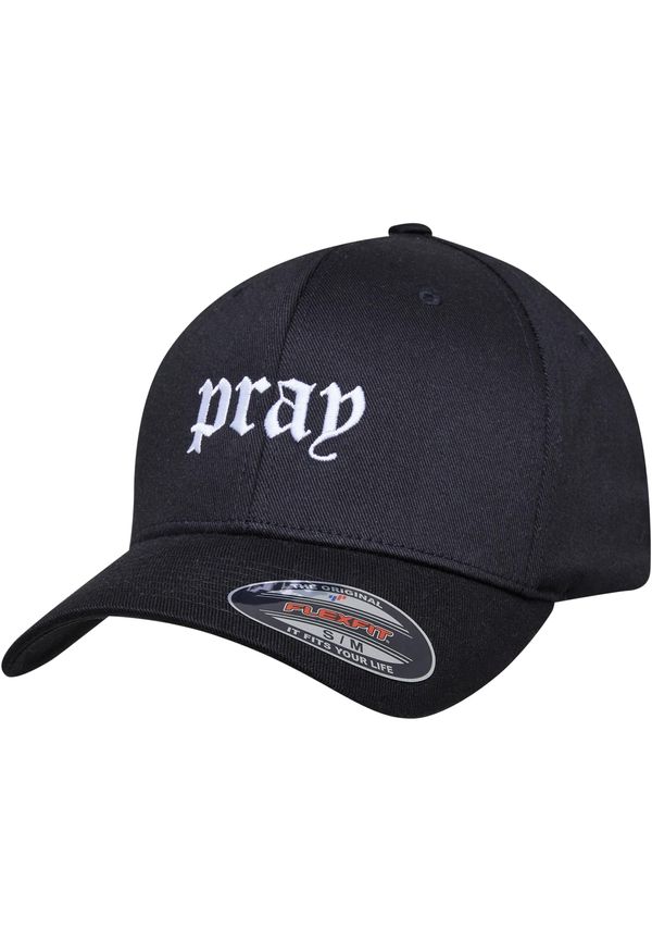 Mister Tee Pray Flexfit Wooly Combed blk/blk