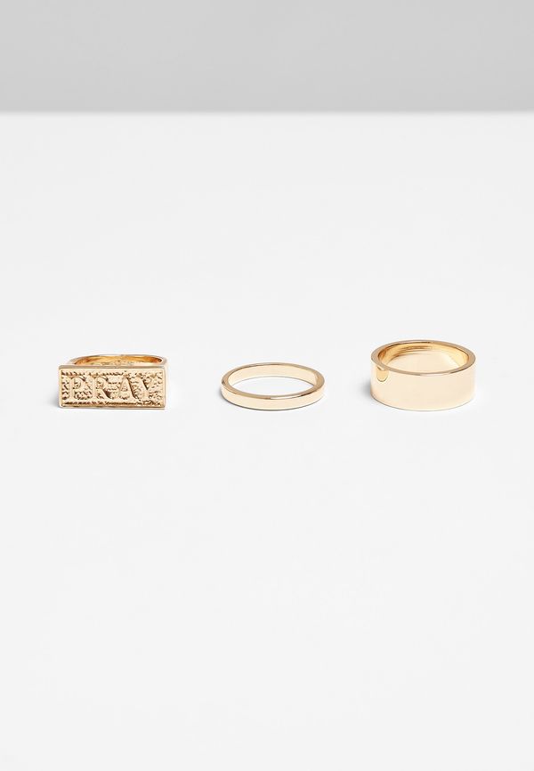 MT Accessoires Pray Gold Ring Set