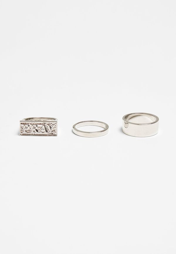 MT Accessoires Pray Silver Ring Set