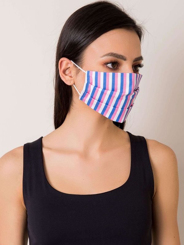 Fashionhunters Protective mask with color stripes