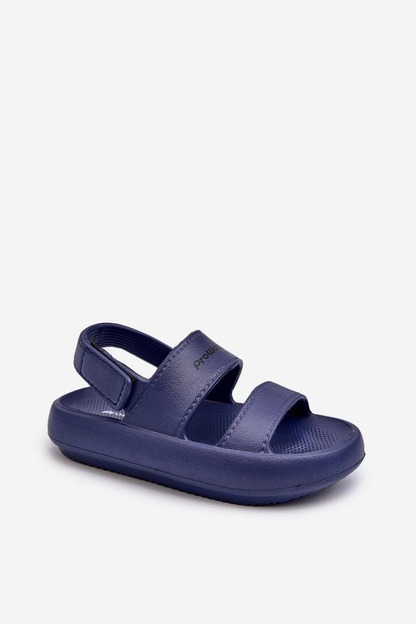 Kesi ProWater Navy Blue Lightweight Velcro Foam Sandals