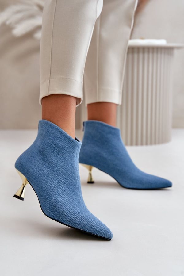 PS1 PS1 Jeans Heels Blue Eberpia