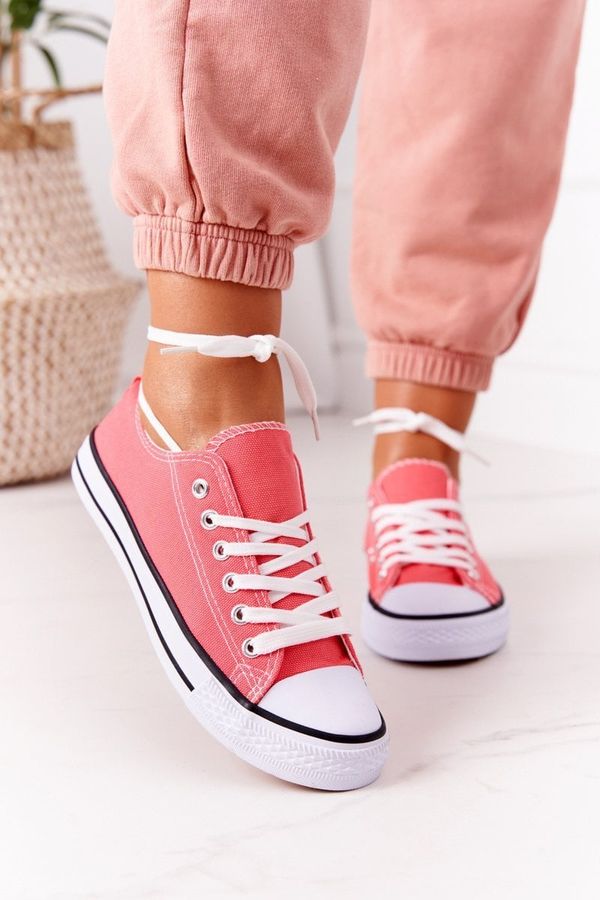 PS1 PS1 Women's Classic Sneakers Coral Omerta