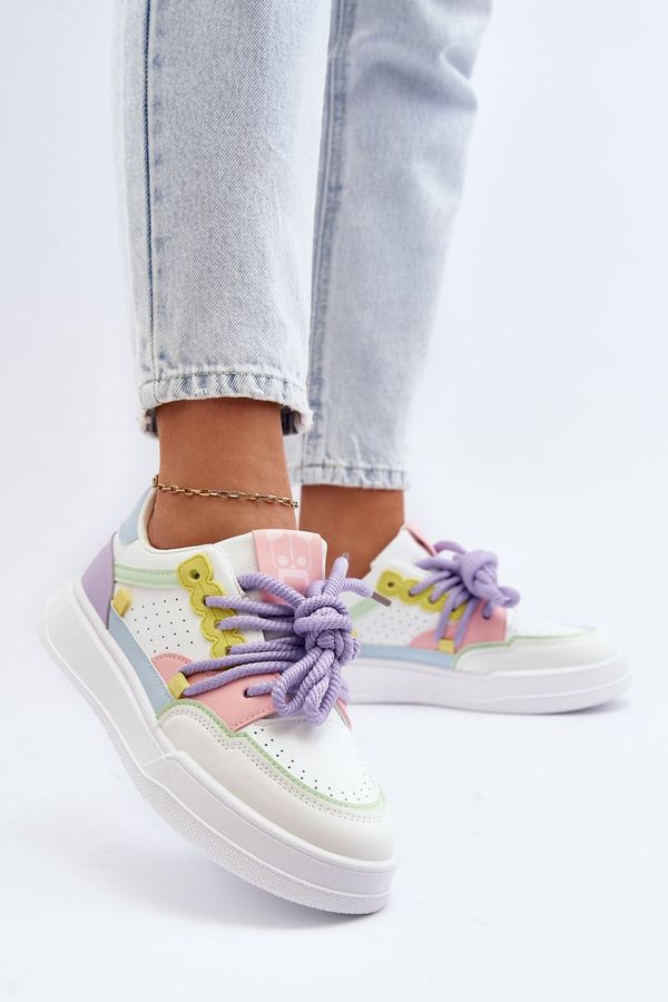 PS1 PS1 Women's Eco Leather Sneakers Multicolor Avanalis