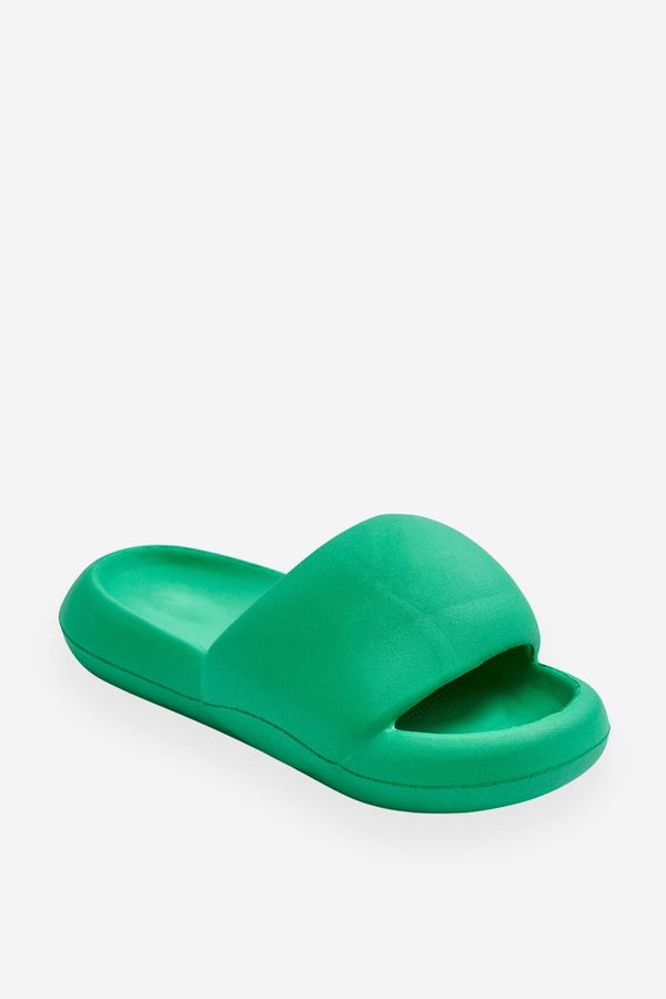 PS1 PS1 Women's Lightweight Foam Platform Slippers Green Milton